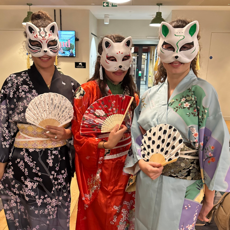 Halloween Kitsune Masking Painting workshop