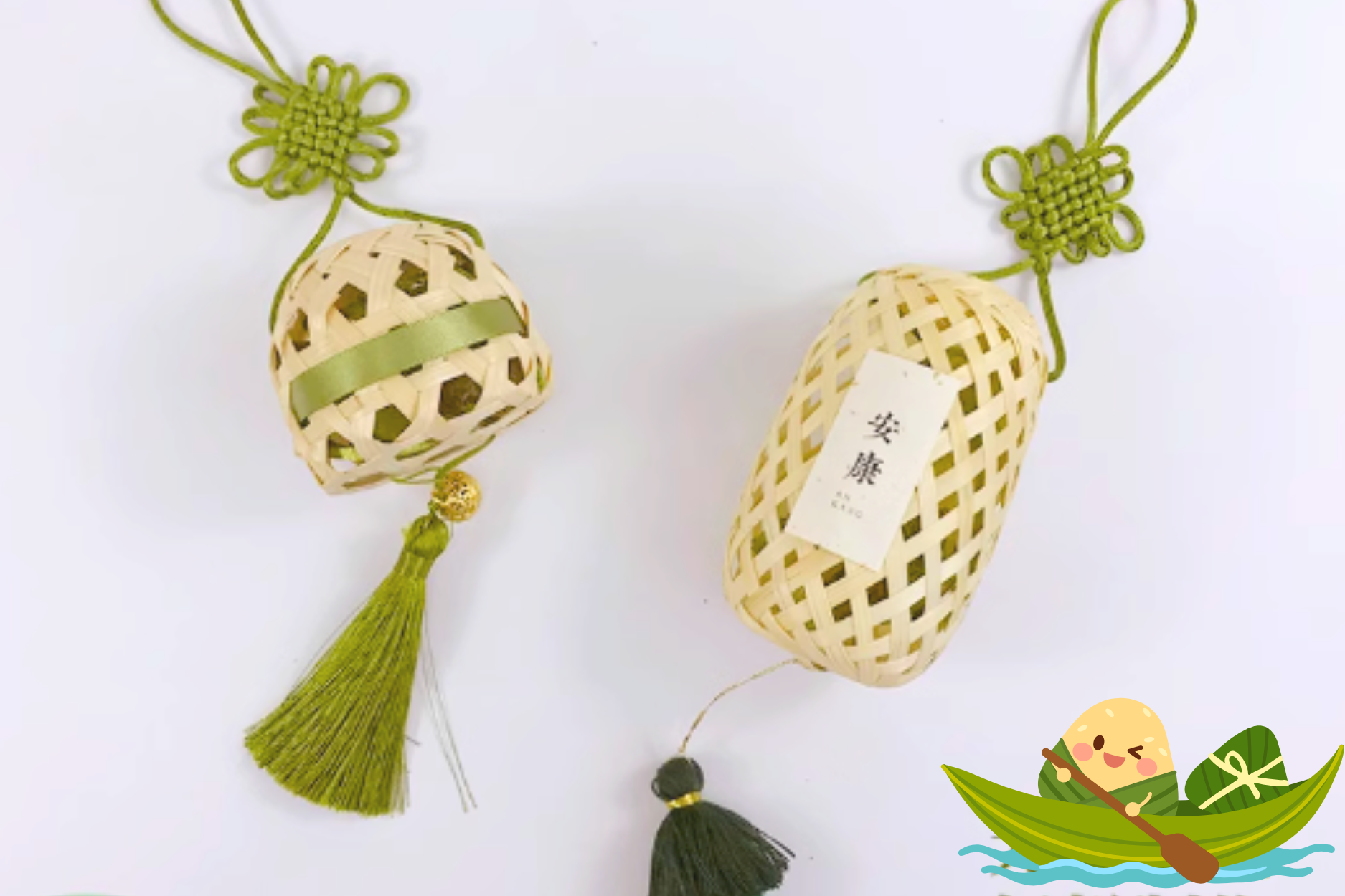 Dragon boat festival bamboo perfume pouch making workshop